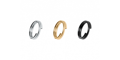 Splitringe aus Edelstahl für Hundemarken